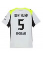 Borussia Dortmund Ramy Bensebaini #5 Vieraspaita 2025-26 Lyhythihainen